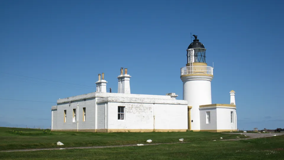 Chanonry Point lighthouse on the Black Isle