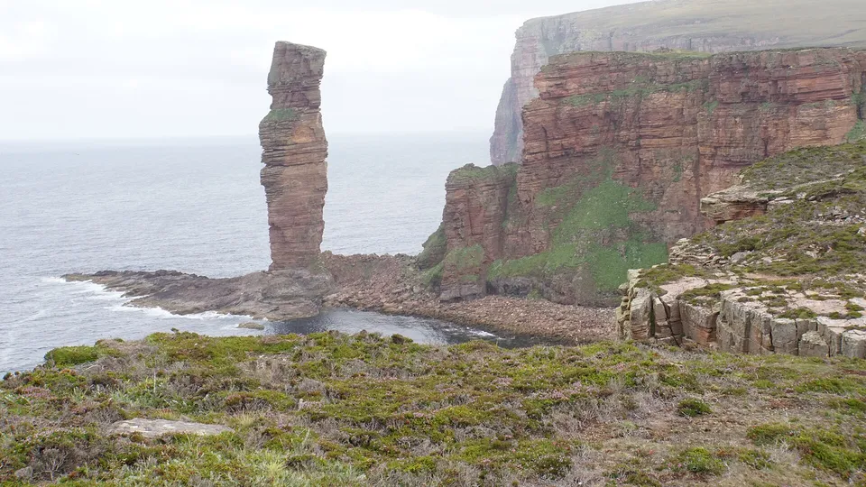 The Old Man of Hoy sea stack, Orkney