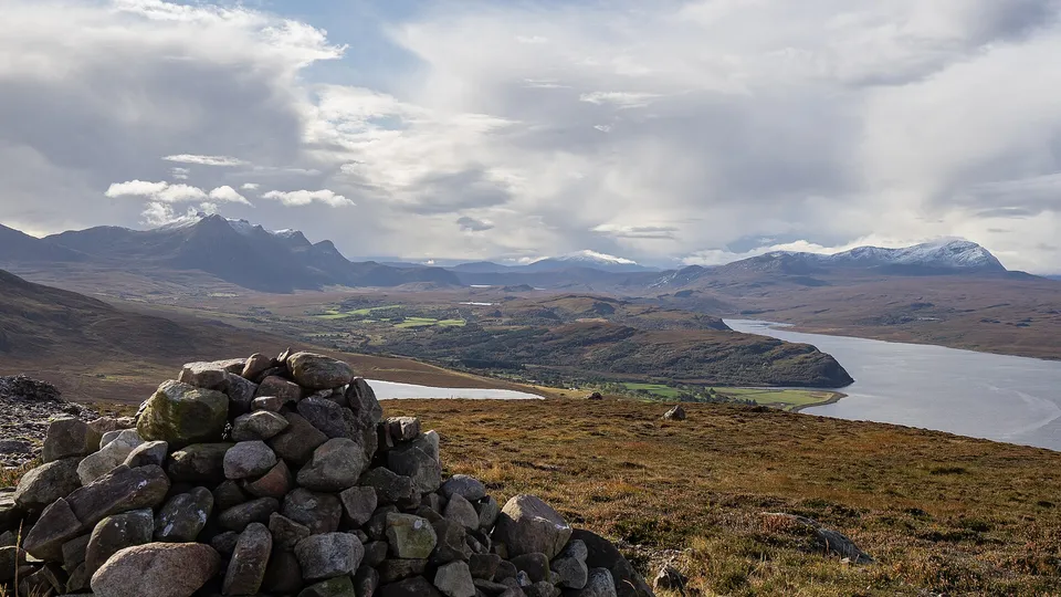 The Kyle of Tongue with Ben Hope and Ben Loyal beyond